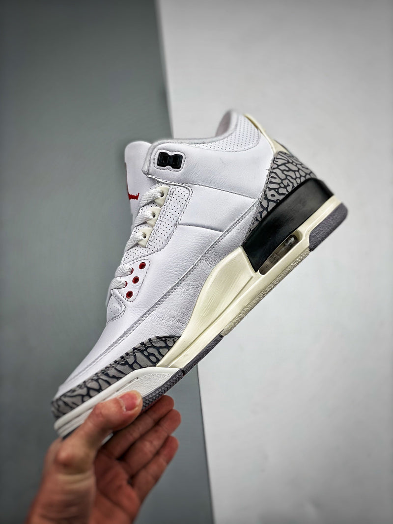 Nike Air Jordan 3 White Cement Reimagined"