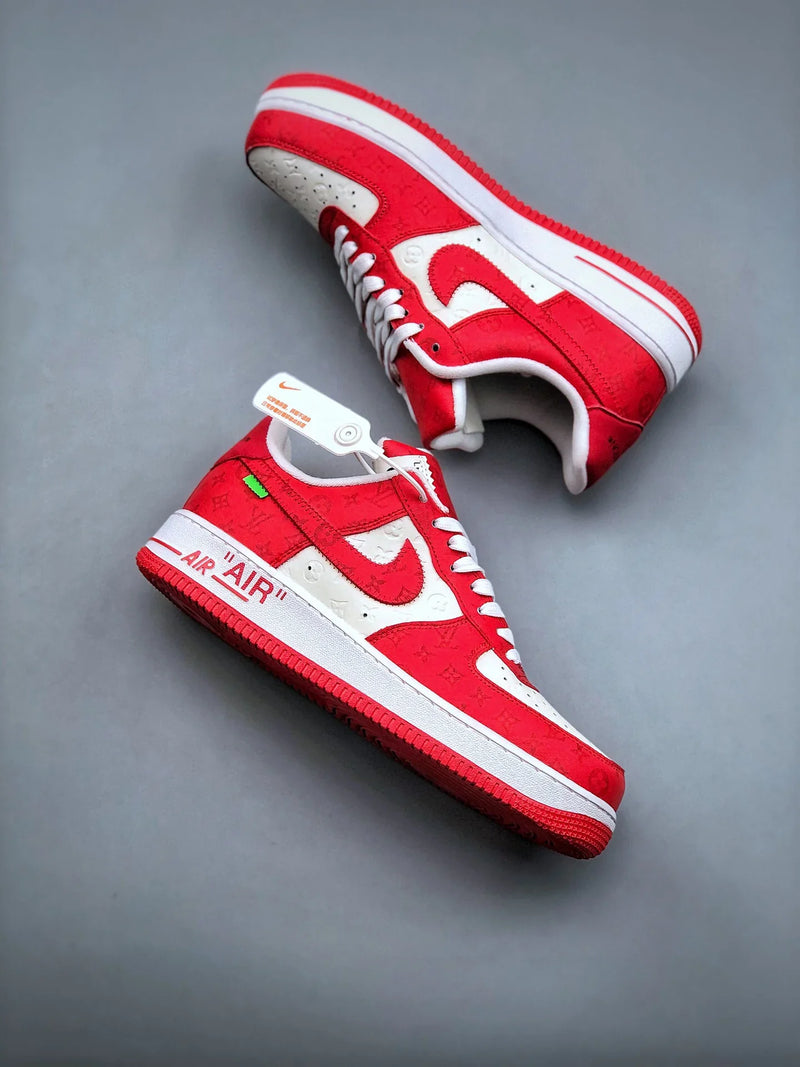 Nike Air Force 1 Low x "Louis Vuitton" Red