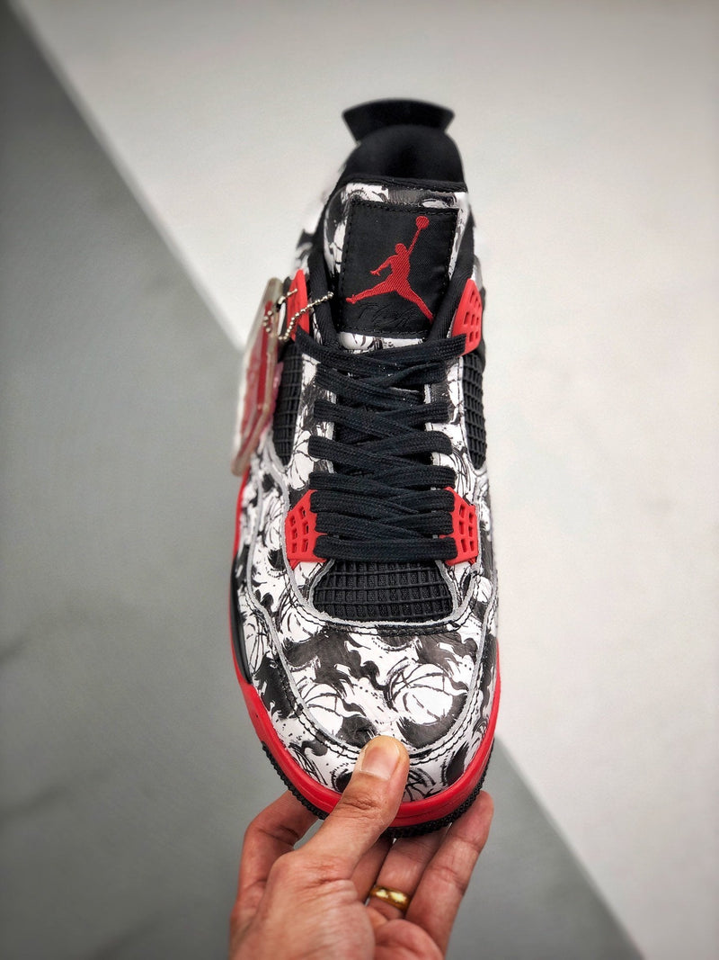 Tênis Nike Air Jordan 4 Retro "SNGL Dy Singles Day/Tattoo"