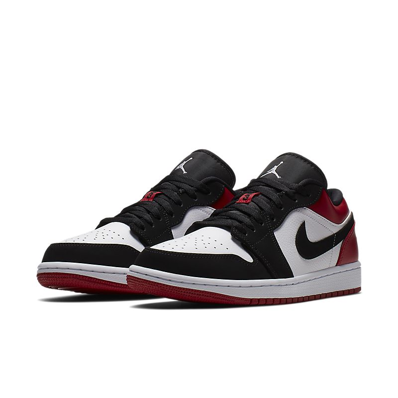 Nike Jordan 1 Low Black Toe Sneakers