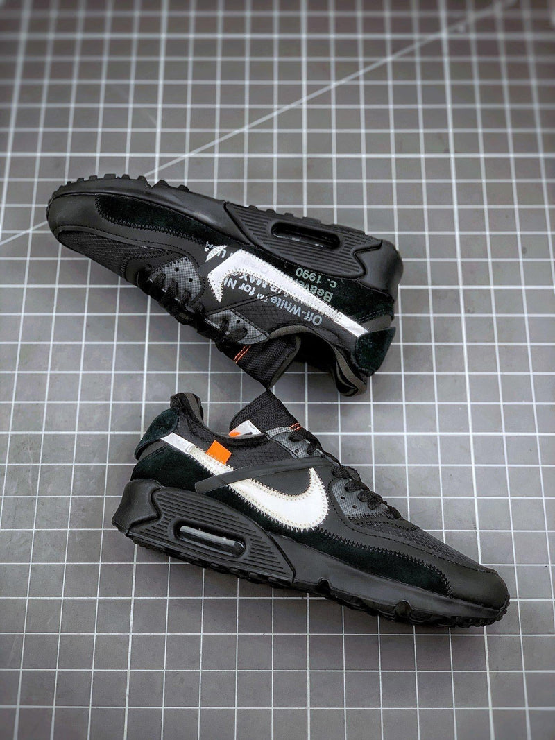 Tênis Nike Air Max 90 x OFF-White "Black"