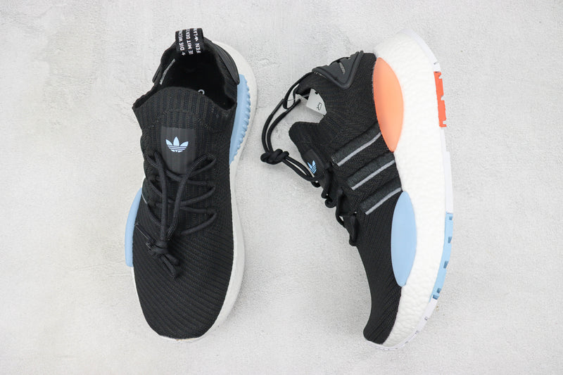 Adidas NMD W1 Black White Orange