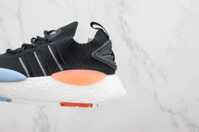 Adidas NMD W1 Black White Orange