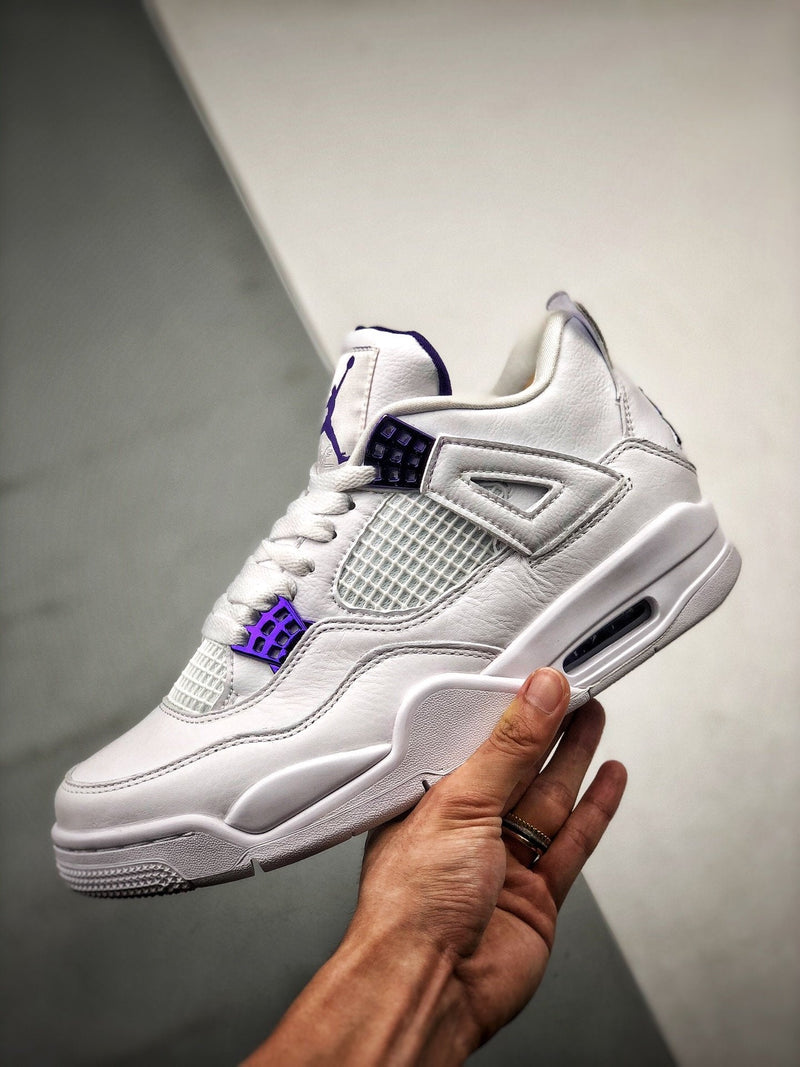 Nike Air Jordan 4 "Court Purple" Sneakers