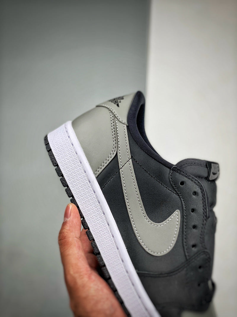 Tênis Nike Air Jordan 1 Low Retro "Black Grey"