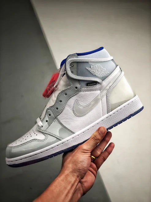 Nike Air Jordan 1 Retro High Zoom "White Racer Blue"