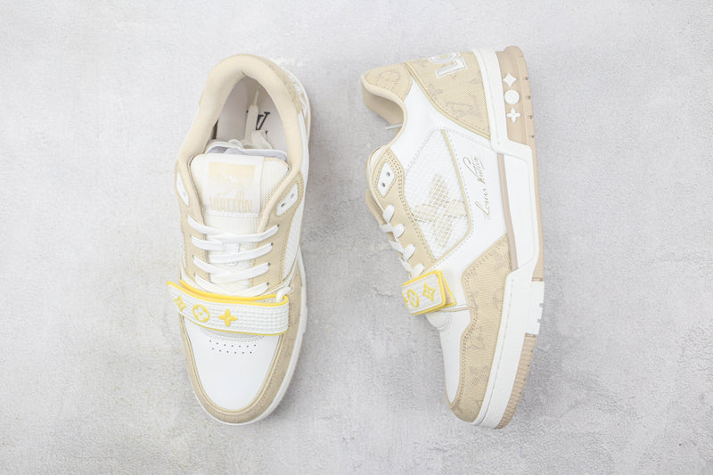 Louis Vuitton LV Trainer Limited 2021 White Bege