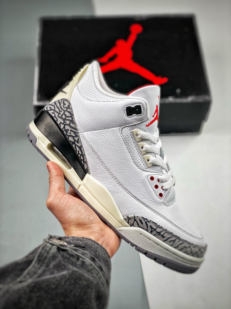 Nike Air Jordan 3 White Cement Reimagined"