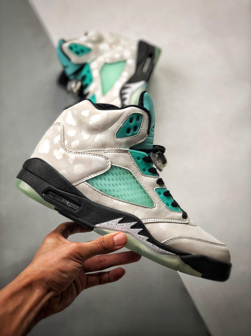 Nike Air Jordan 5 "Island Green" Sneakers