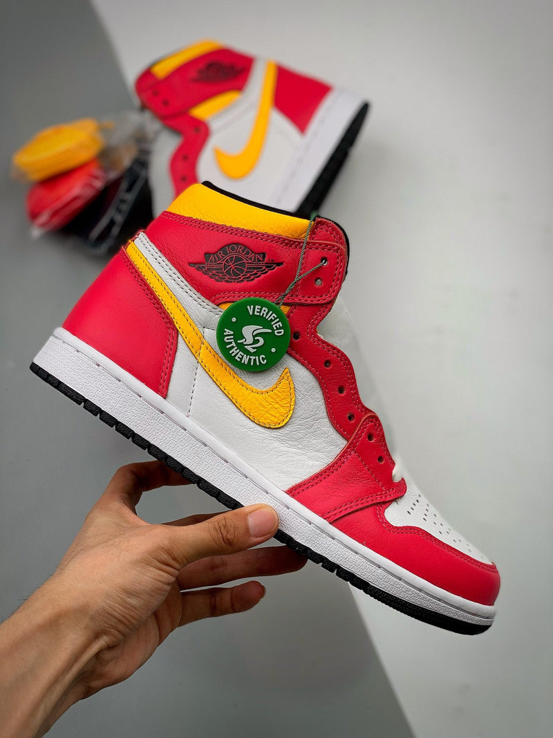 Nike Air Jordan 1 High "Light Fusion Red"