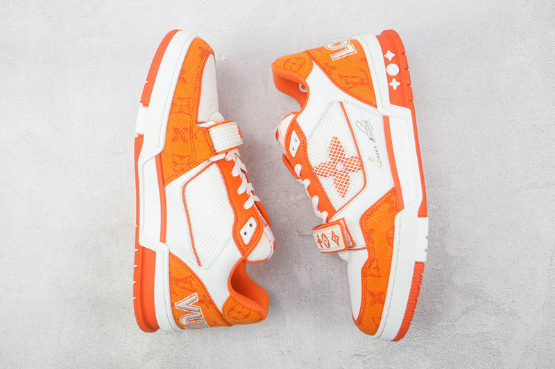 Louis Vuitton LV Trainer Limited 2021 White Orange