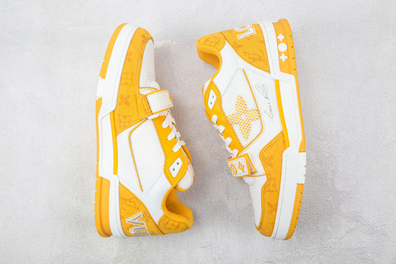 Louis Vuitton LV Trainer Limited 2021 White Yellow