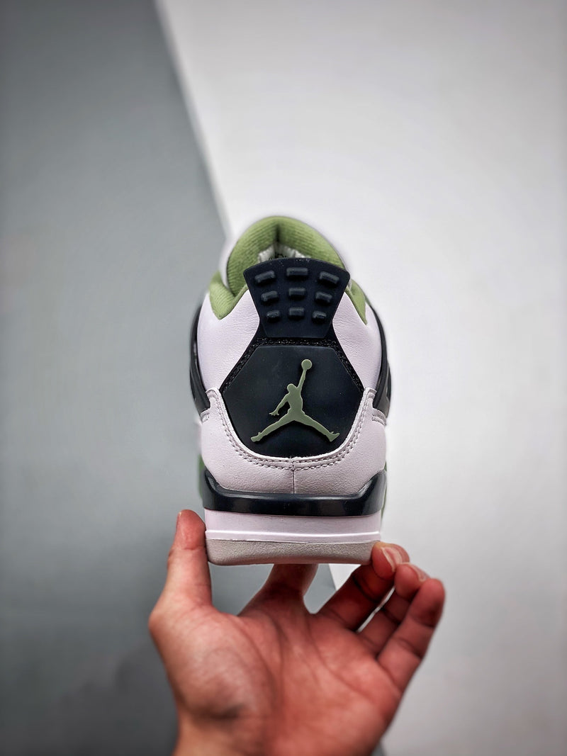 Nike Air Jordan 4 "Oil Green" Sneakers