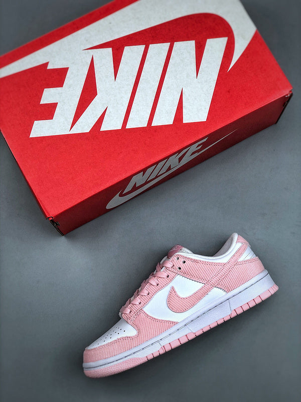 Nike SB Dunk Low "Pink Corduroy" Sneakers