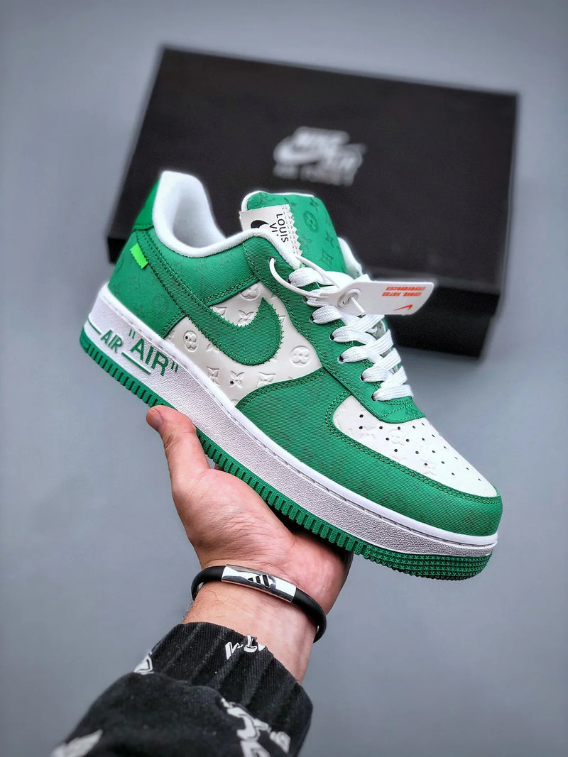 Nike Air Force 1 Low x "Louis Vuitton" Green